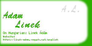 adam linek business card
